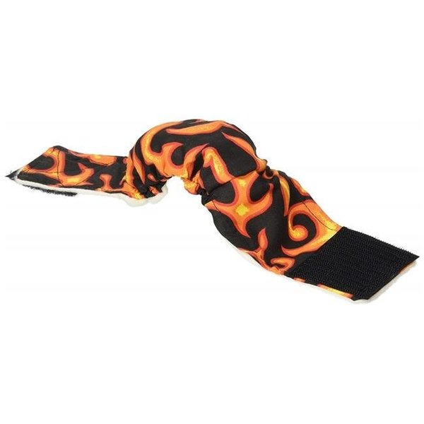 Seasonals Seasonals 41210HFL Washable Male Dog Belly Band; Hot Flames - Small 41210HFL